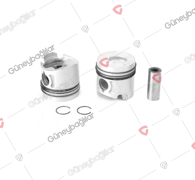 IZ12-M009A - 8971766060 - PISTON SEGMANLI STD 4JB1 (YUVARLAK YANMA ODALI) (93MM)