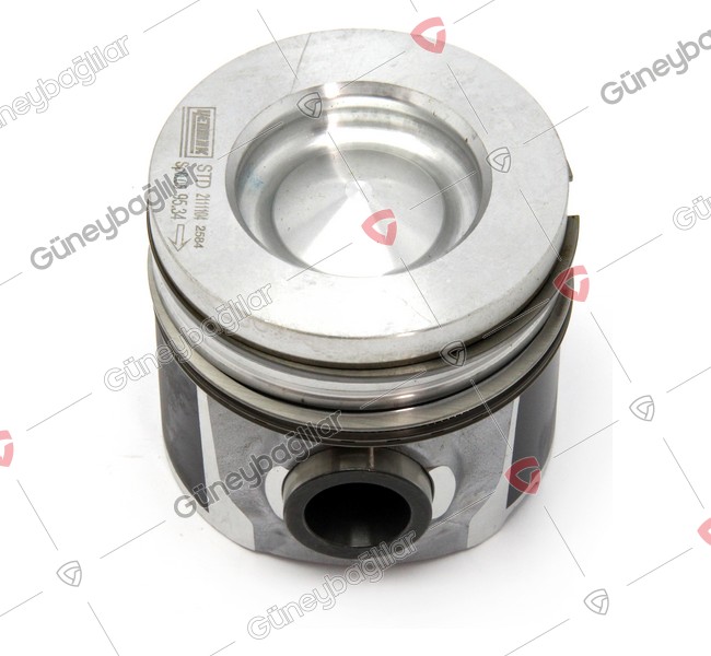 IZ35-M242B - 8981800171 - PISTON SEGMANLI STDPISTON SEGMANLI STD 4JK1-T EURO-5 (YUVARLAK GENIS YANMA ODALI) (95,4MM)