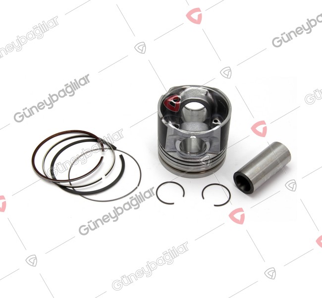 IZ35-M242C - 8981800171 - PISTON SEGMANLI STD 4JK1-T EURO-5 (YUVARLAK GENIS YANMA ODALI) (95,4MM)