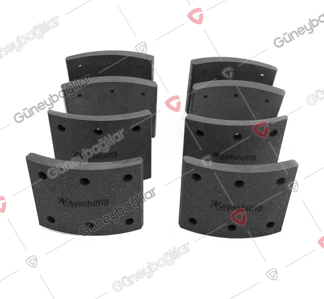 Isuzu - TURKUAZ - Fren Balatası Yaprak Havali (14,30Mm) (Kf 15 Kalin) 3870188960
