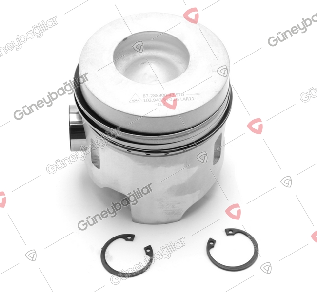 MB01-M348A - ME011143 - PISTON SEGMANLI STD (0.20mm KISA) 4D34 (104MM)