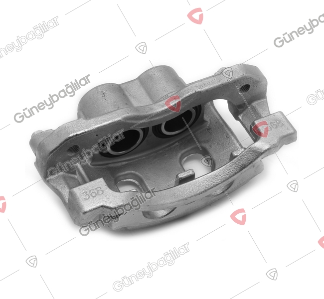 MZ21-F036A - UCYR3361X - FREN KALIPER KOMPLE ON SOL (CIFT PISTONLU) BRAKETLI